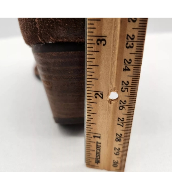 Matisse Soho Women 8.5 M Brown Suede Boots Slouchy Western Boho Bootie Leather - Picture 14 of 16